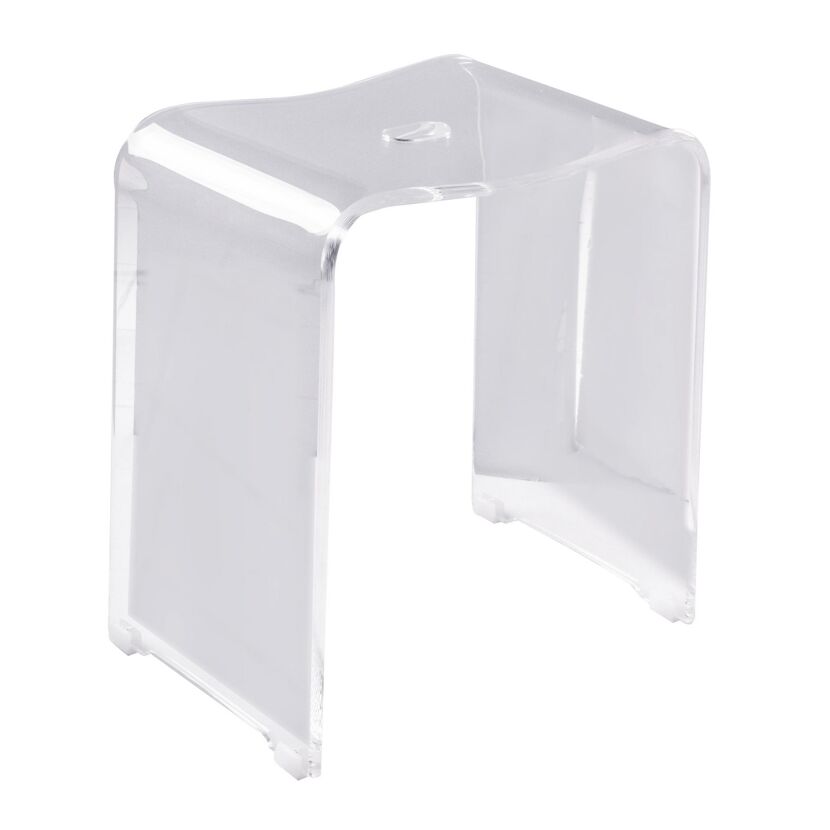 Duschhocker Trendy transparent