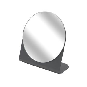 Kosmetikspiegel 'Arwen' dunkelgrau Ø 15 cm