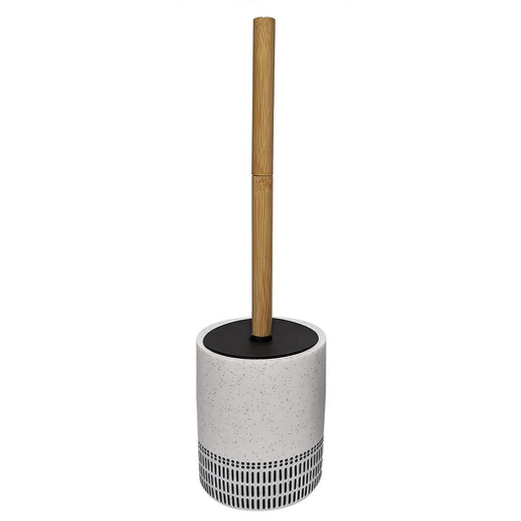Toilettenbürste mit Bambusgriff