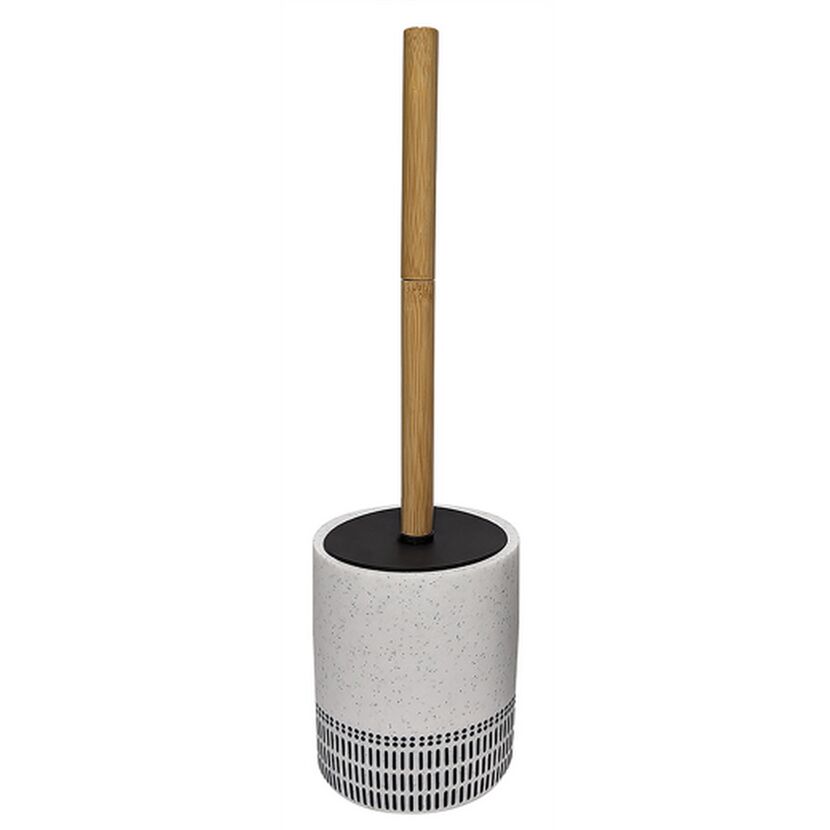 Toilettenbürste mit Bambusgriff