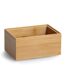 Leere Bambusbox