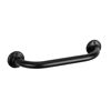 Badewannengriff 'Basic Black' Edelstahl 30 cm