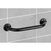 Badewannengriff 'Basic Black' Edelstahl 30 cm