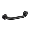 Badewannengriff 'Basic Black' Edelstahl 25 cm