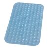 Badewanneneinlage 'Loup' transparent-blau 38 x 70 cm