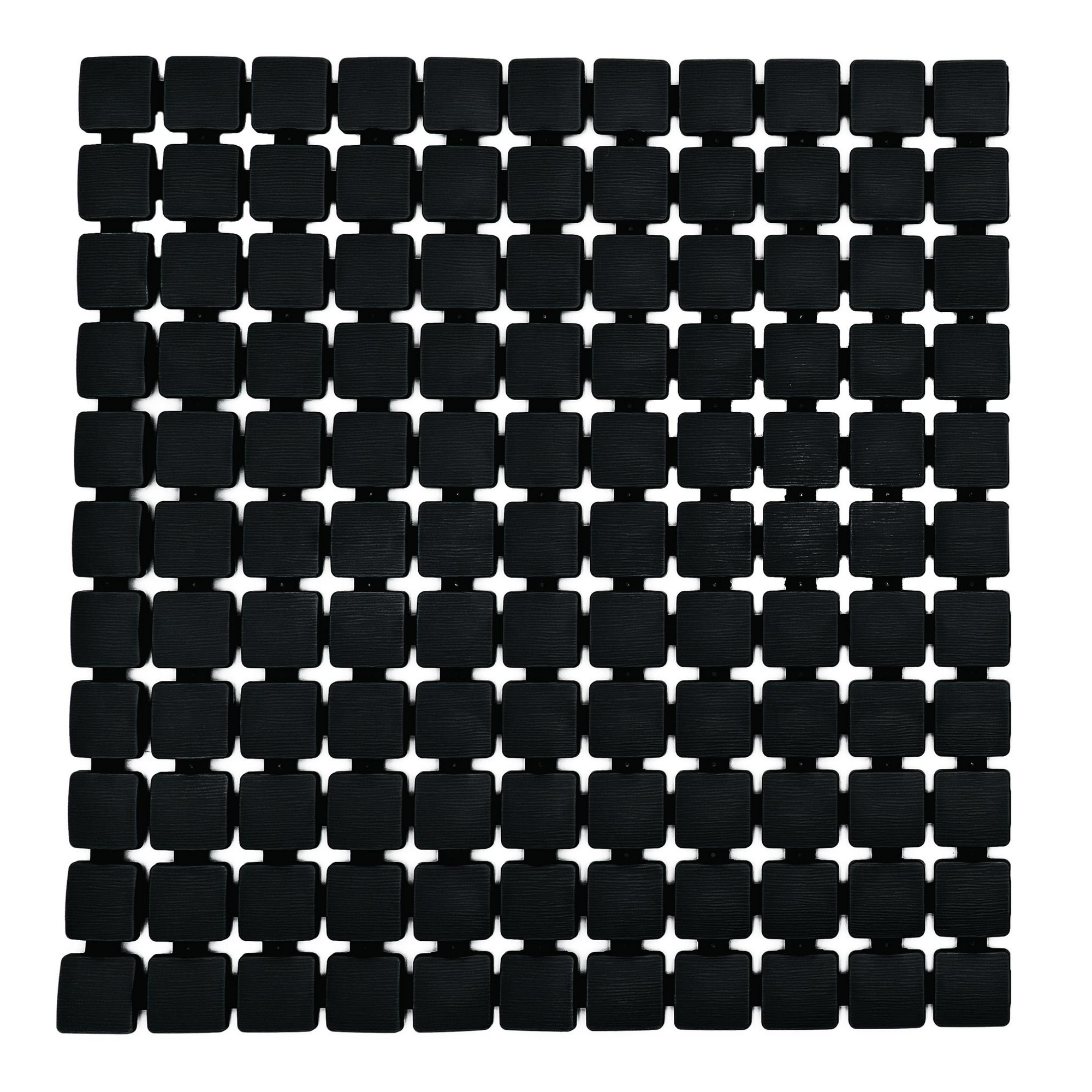 Duscheinlage 'Nevis' schwarz 54 x 54 cm