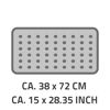 Badewanneneinlage 'Capri' beige 38 x 72 cm