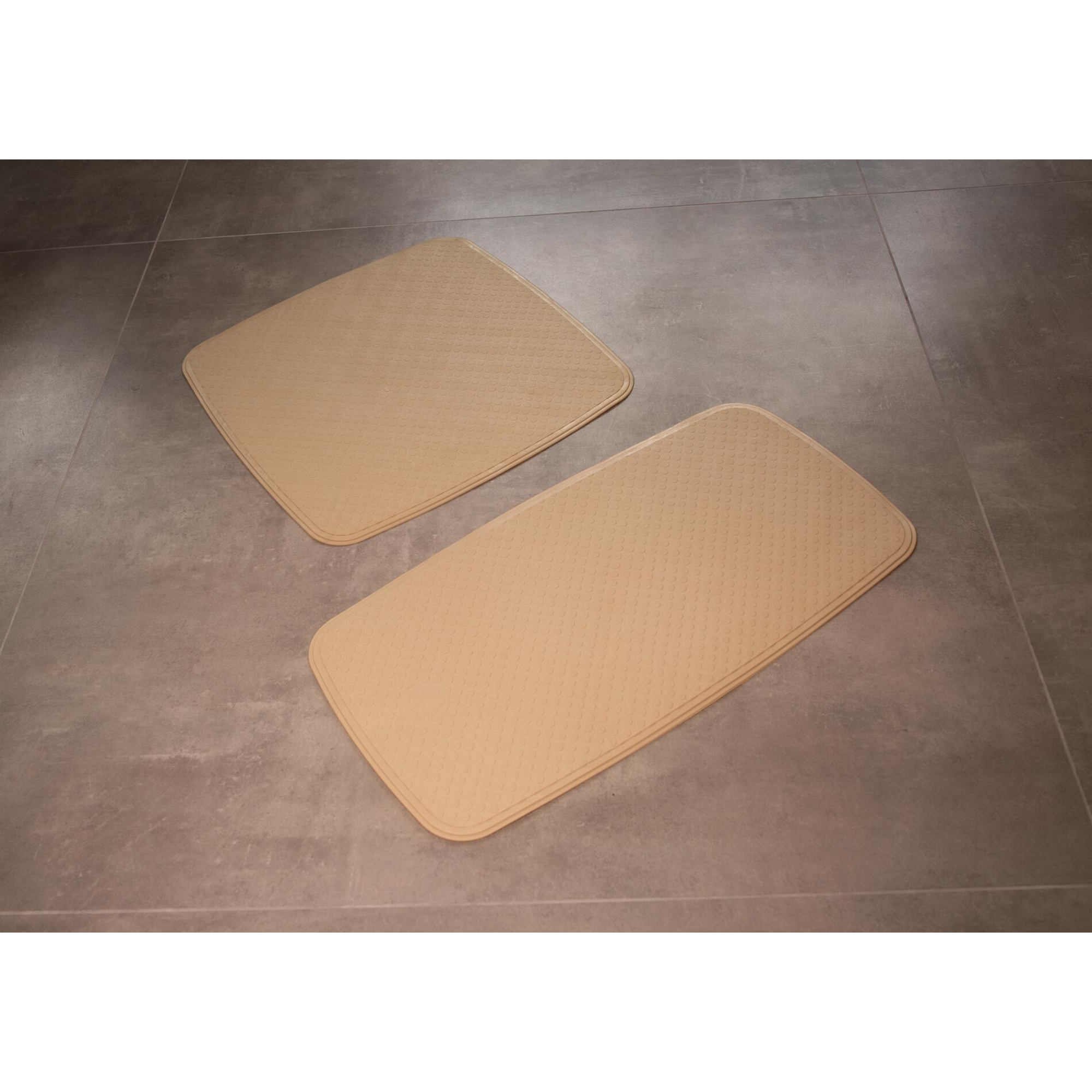 Duscheinlage 'Capri' beige 54 x 54 cm
