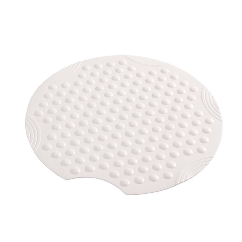 Duscheinlage 'Tecno' weiß Ø 55 cm