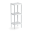 Badregal Holzwerkstoff weiß 22 x 65 x 22 cm
