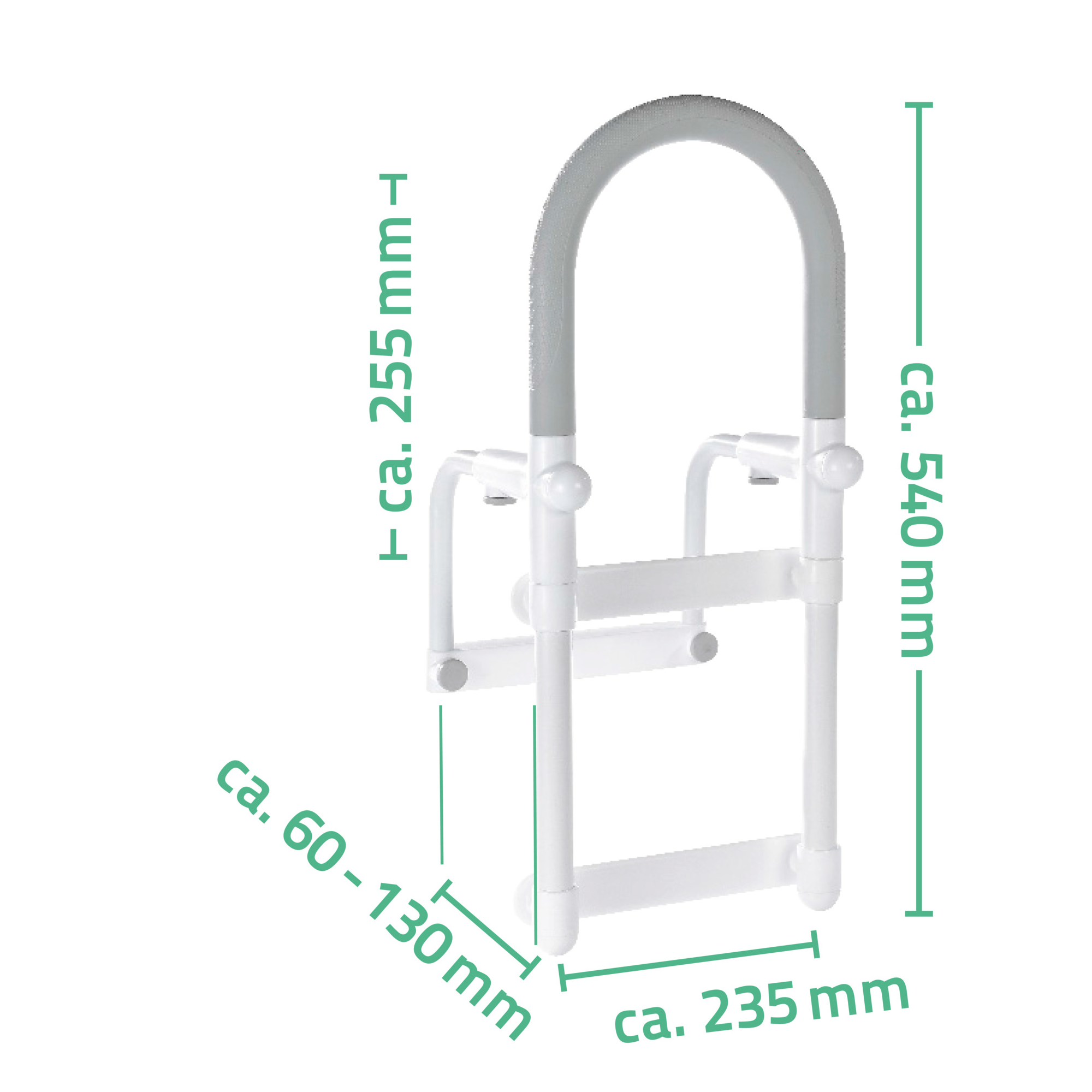 Badewannen-Einstiegshilfe 'Comfort' weiß, 54 cm, bis 100 kg + product picture