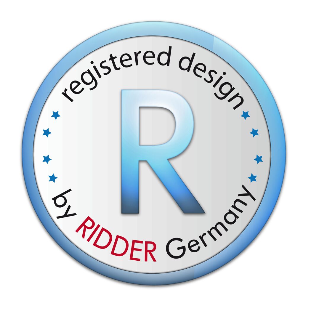 Eingetragenes Design von Ridder Germany