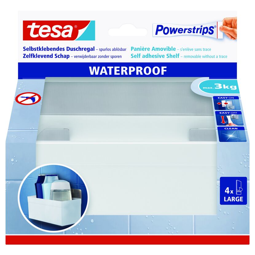 Powerstrips "Waterproof" Korb