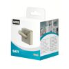 Lenz Handtuchhaken SKY nickel-matt in Verpackung