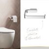 Toilettenpapierhalter 'Aura' wandhängend verchromt