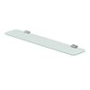 Badablage 'Aura' Glas verchromt 60 x 12,8 x 2 cm