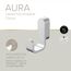 Handtuchhaken 'Aura' eckig verchromt