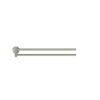 Doppelter Handtuchhalter SCALA nickel-matt
