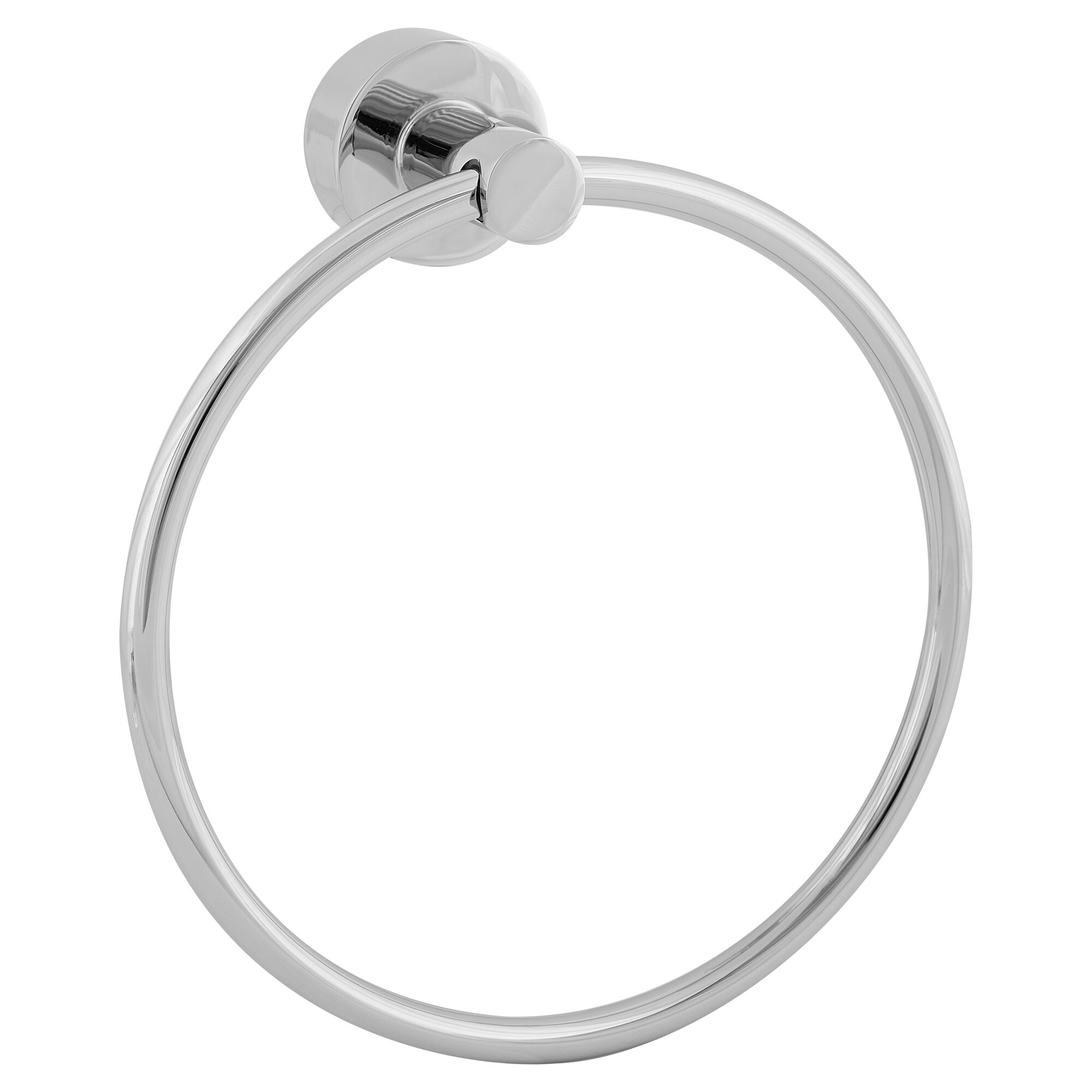 Chromfarbener Handtuchring
