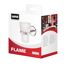 Lenz Flame Zahnputzbecher, chrom, in Verpackung