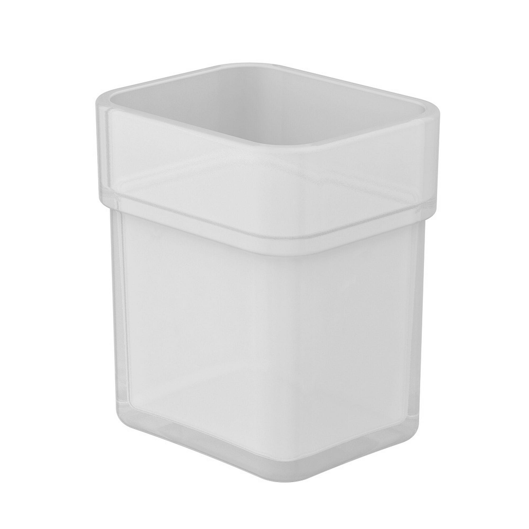 Ersatz-WC-Glas weiß