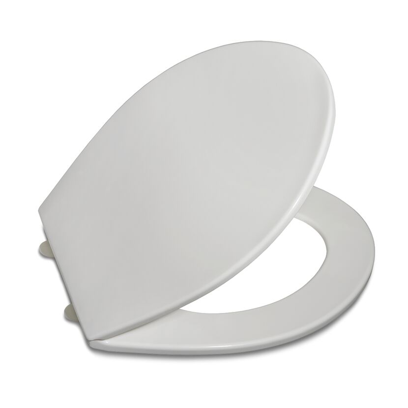 Weißer WC-Sitz Basic B1