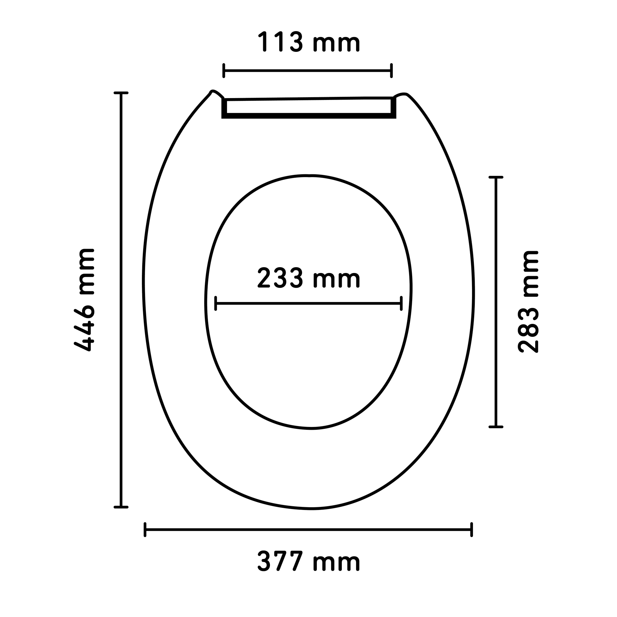 WC-Sitz 'Memphis' mit LED-Nachtlicht und Absenkautomatik, weiß + product picture