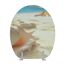 WC-Sitz Palm Beach mit Muschelmotiv