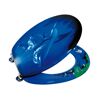 WC-Sitz mit Delfin-Motiv