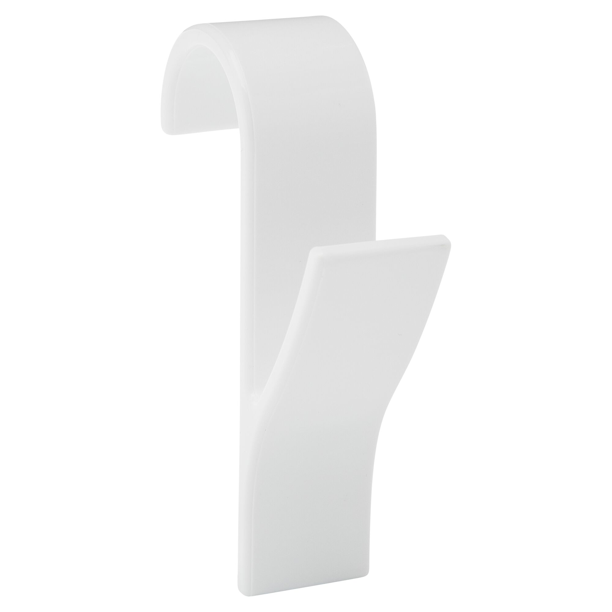 Weißer Handtuchhaken