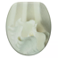 WC-Sitz 'White Pearl' Holzkern
