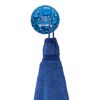 Blaues Handtuch am Static-Loc Wandhaken