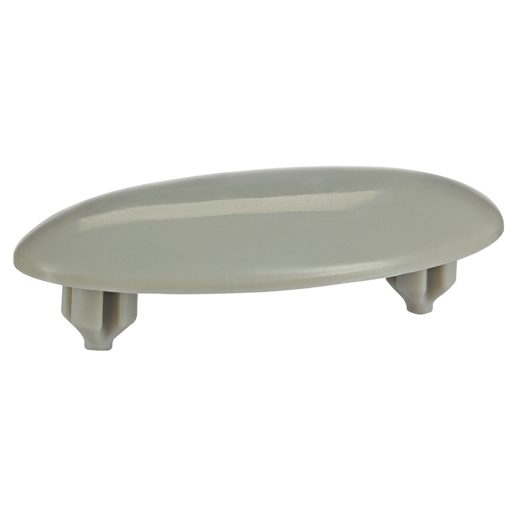 Grauer WC-Sitz Puffer
