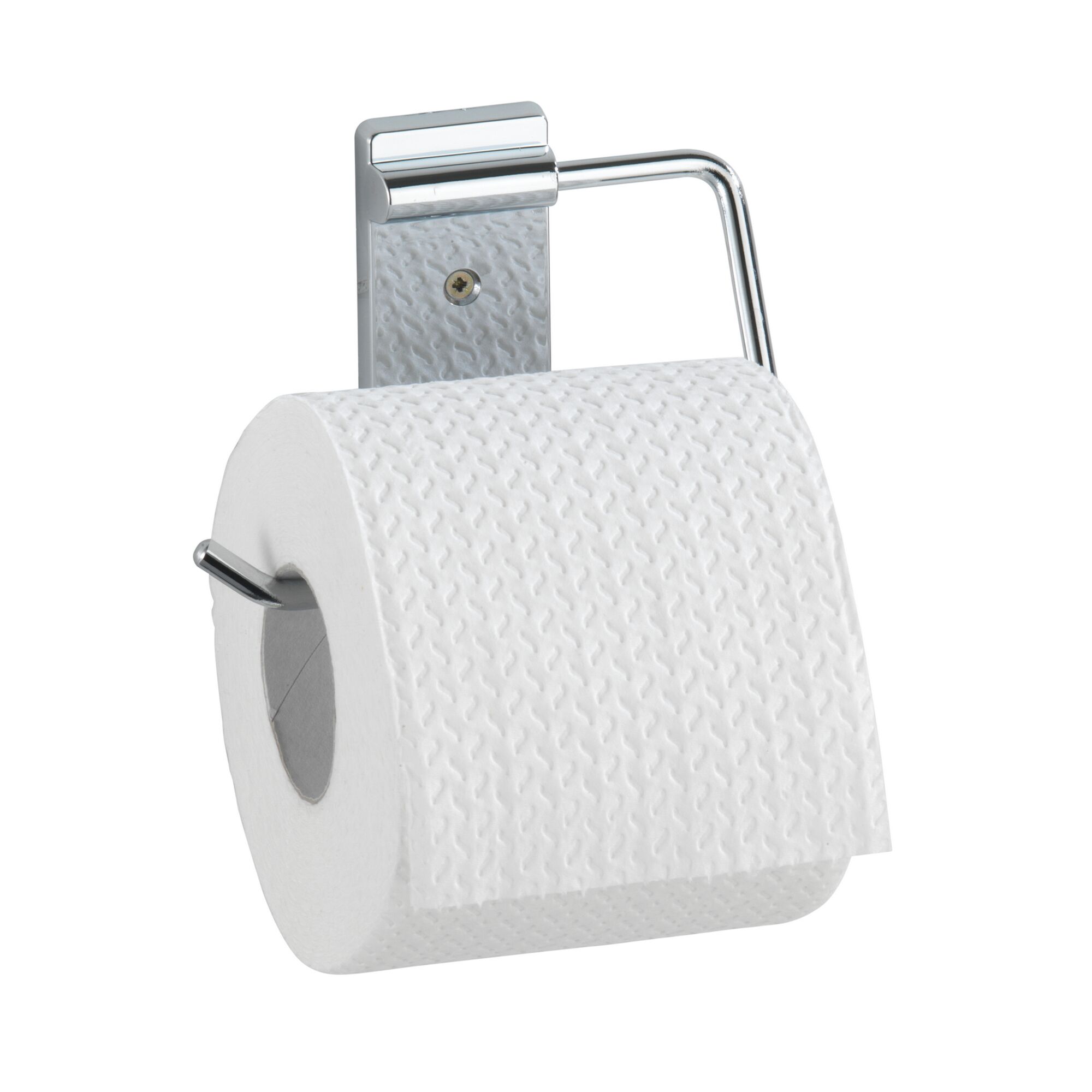 Toilettenpapierhalter Basic mit Toilettenpapier