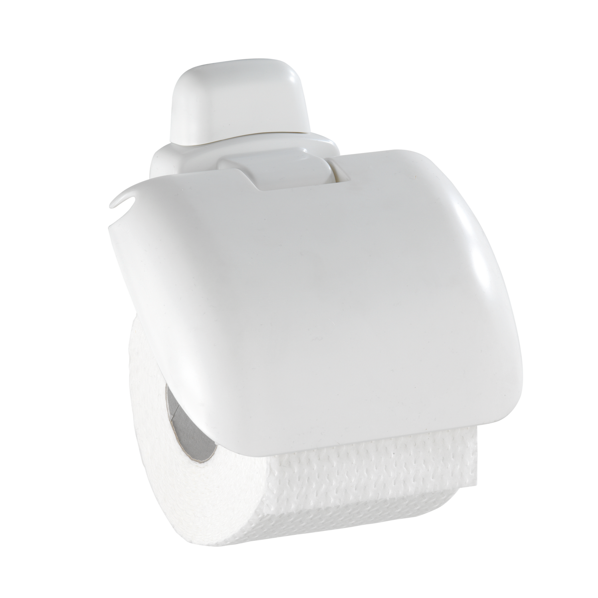 Toilettenpapierhalter 'Pure' Kunststoff, mit Deckel + product picture