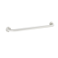Verkleinertes Bild von Badetuchstange 'Basic' Edelstahl rostfrei, weiß 66 x 6 x 9,5 cm
