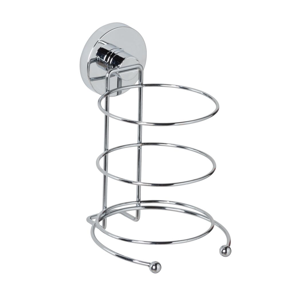 Haartrocknerhalter 'Vacuum-Loc' verchromt glänzend