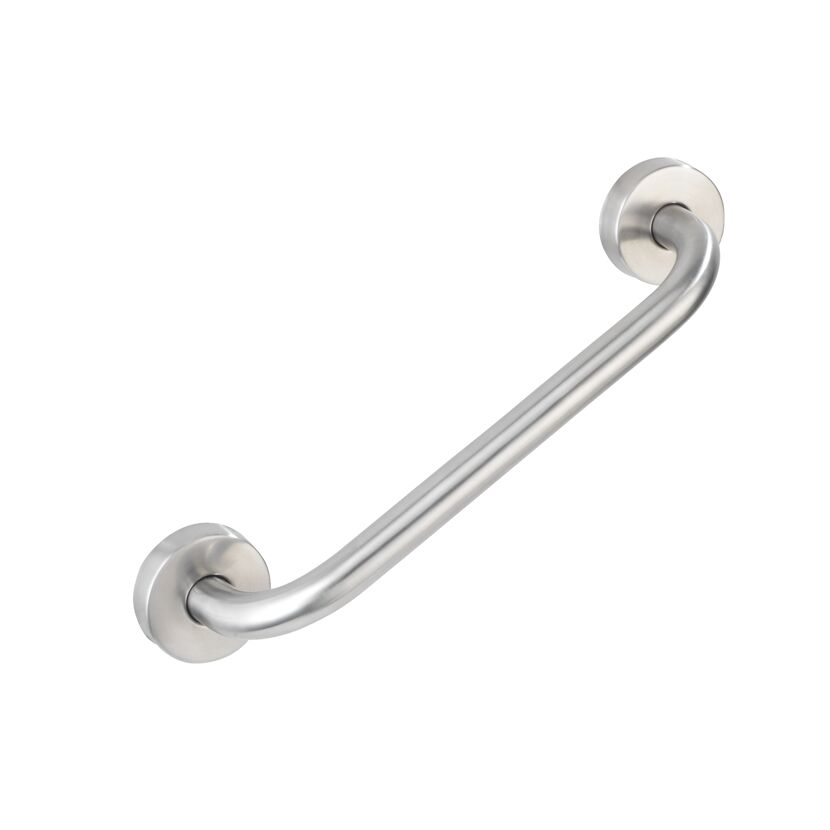 Metallfarbener Haltegriff Bosio, 25 cm, matt.