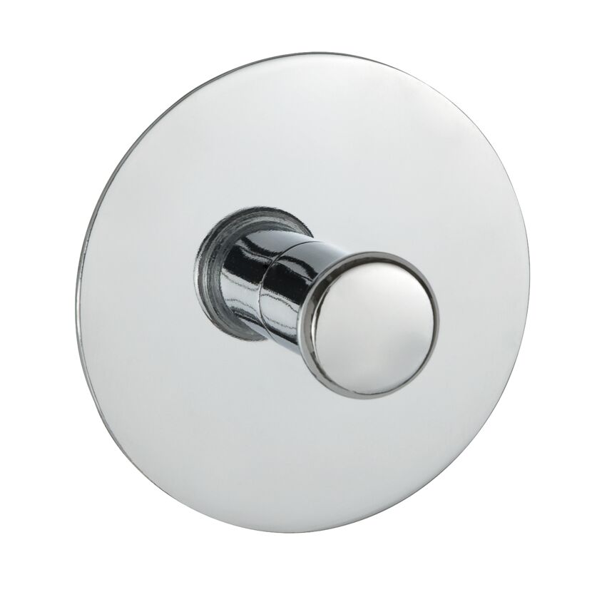 Chromfarbener Wandhaken Turbo-Loc