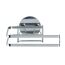 Turbo-Loc Toilettenpapierhalter Edelst.
