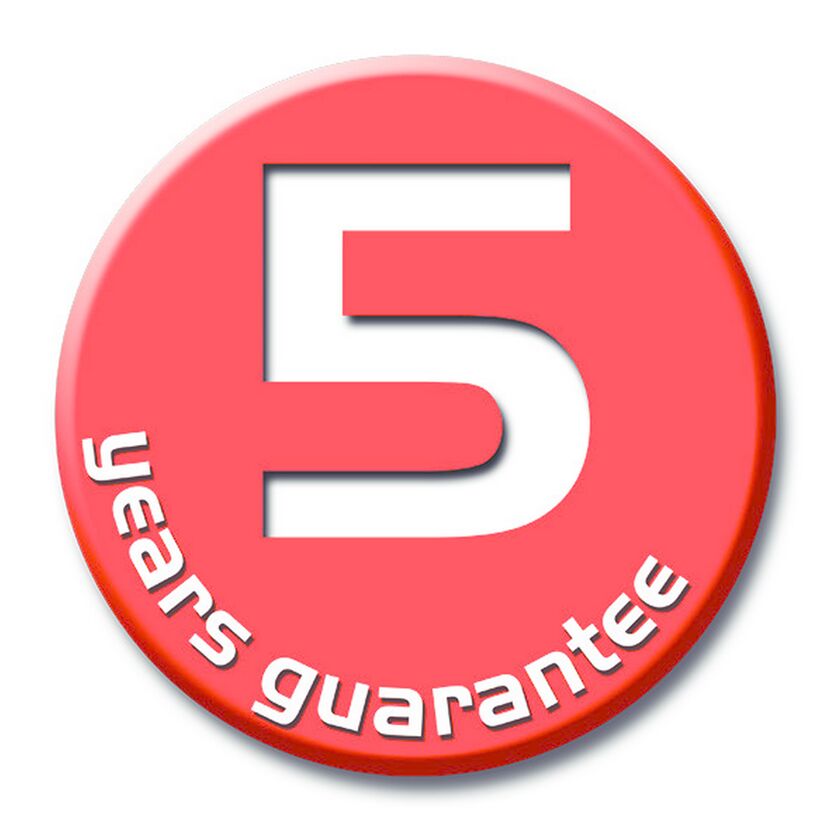 5 Jahre Garantie