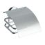Toilettenpapierhalter Turbo-Loc mit Abdeckung