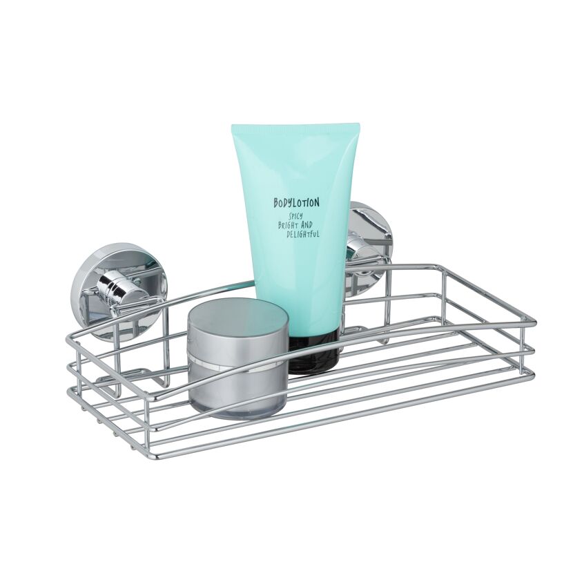 Duschkorb mit Bodylotion und Creme