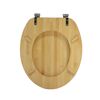 WC-Sitz 'Bambus' hellbraun