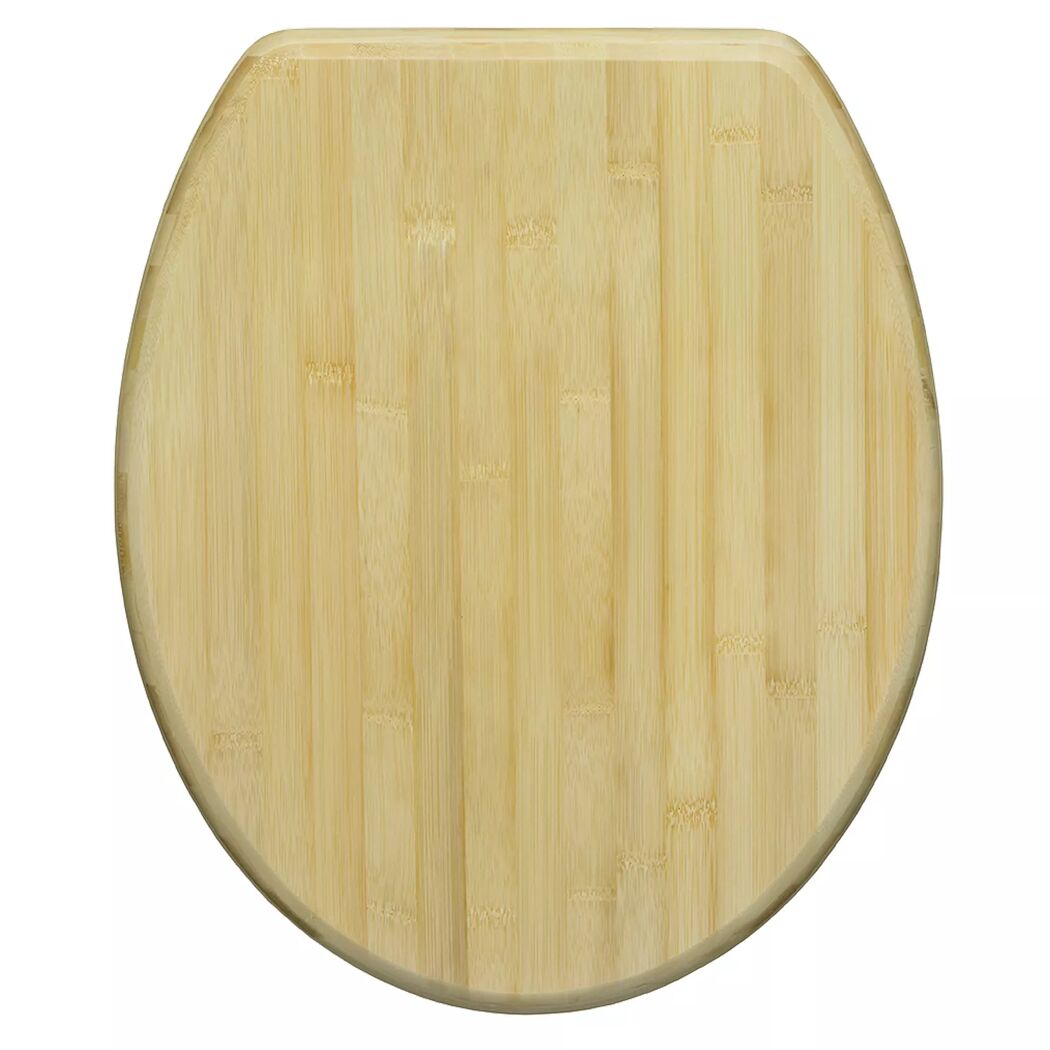 WC-Sitz 'Bambus' hellbraun