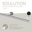 Handtuchhalter 'Soulution' verchromt 62 cm