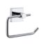 Chromfarbener WC-Rollenhalter
