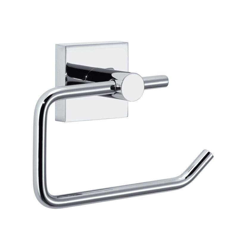 Chromfarbener WC-Rollenhalter