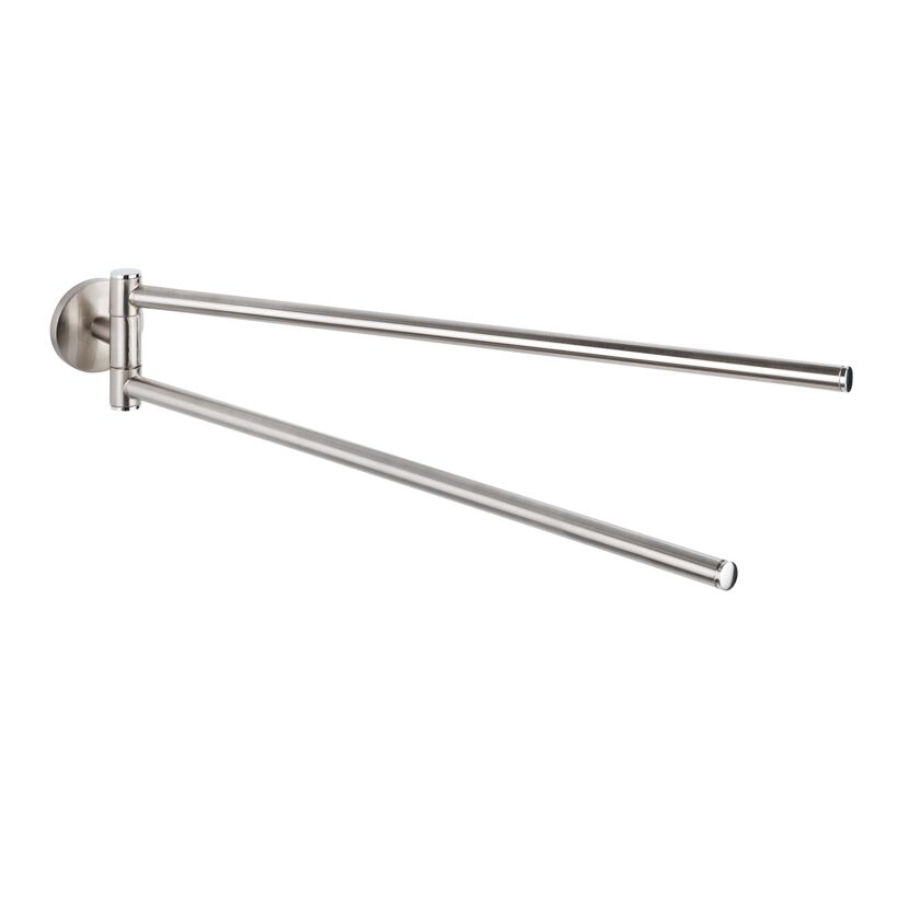 Doppelter Handtuchhalter aus Metall