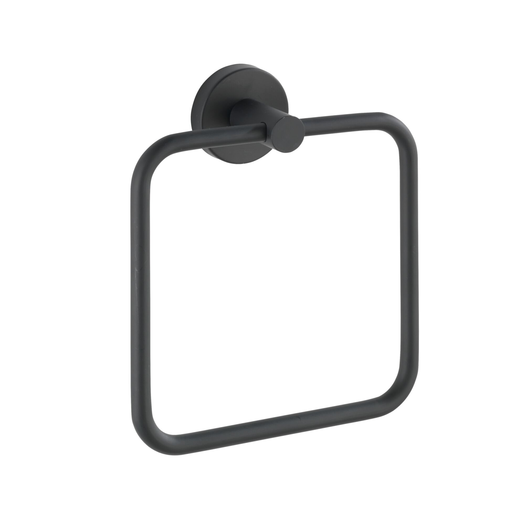 Schwarzer Handtuchring Bosio